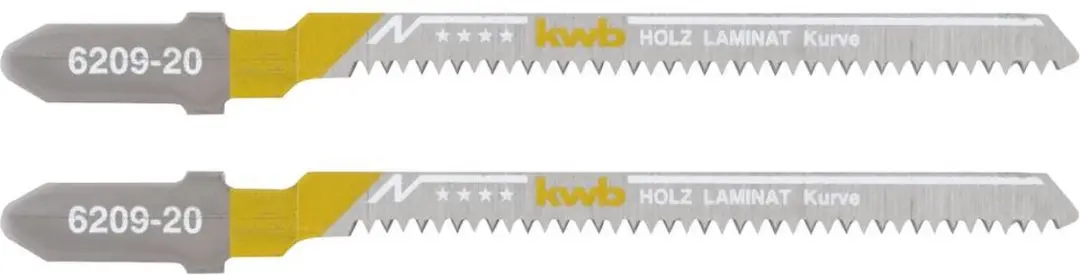 KWB Decoupeerzaagblad Star Bocht Laminaat - 2 Stuks