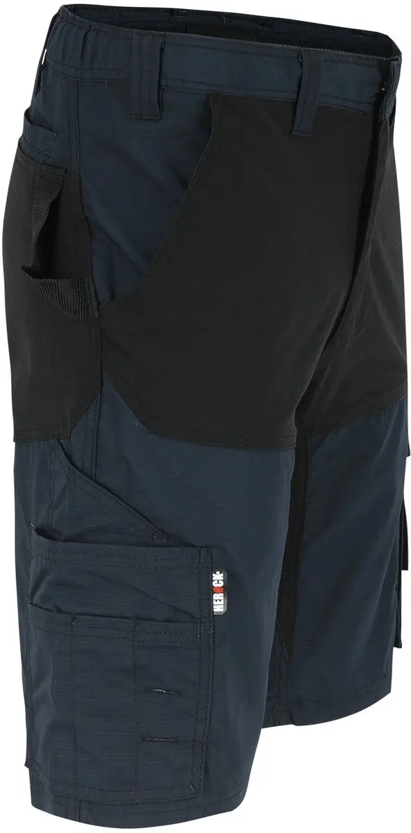 Herock Hespar Korte Werkbroek Experts 42 - Wit/Zwart