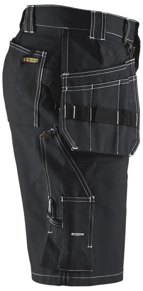Blåkläder Short 1534-1370 Werkbroek - Zwart - Maat 46
