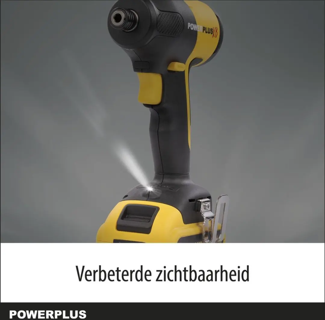 Powerplus POWXB30020 Accu Slagschroevendraaier 20V - 2.0Ah - 13-delig