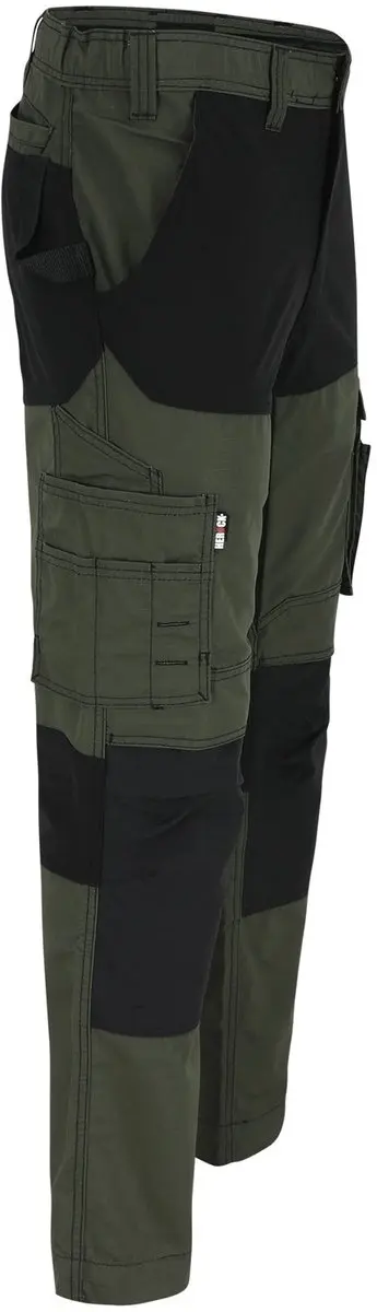 Herock Hector Werkbroek 52 - Khaki/Zwart