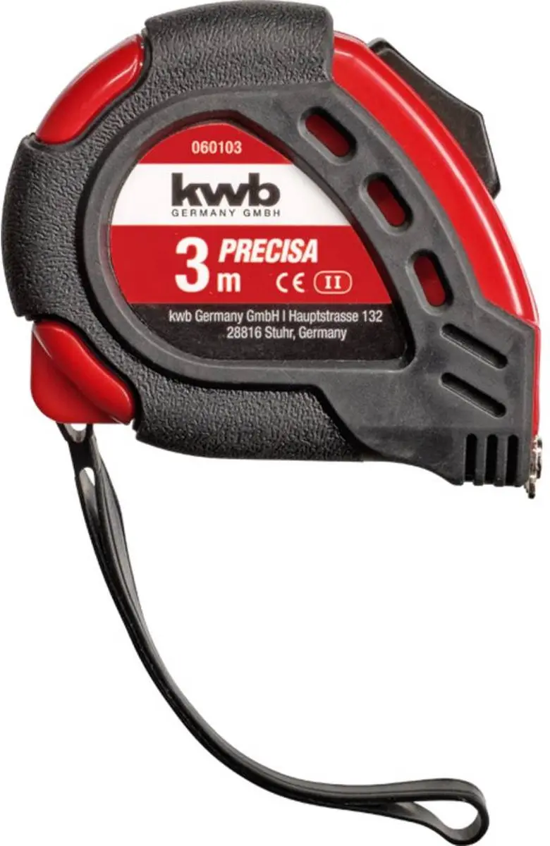 KWB Precisa Rolbandmaat 3m