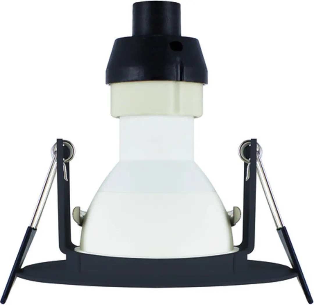 Integral Inbouwspot Zwart IP65 - Ø8.5cm