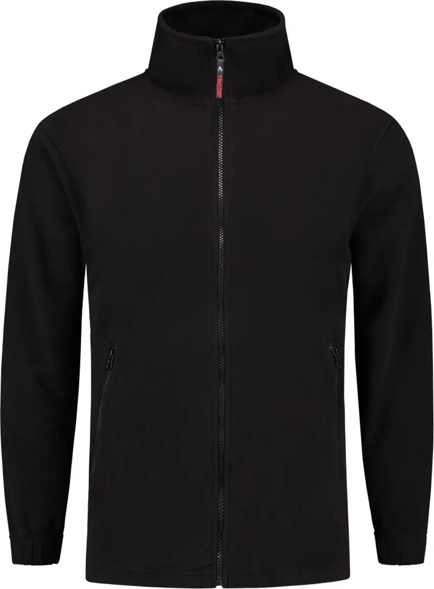 Tricorp Fleecevest 301002 - Zwart - XXXL