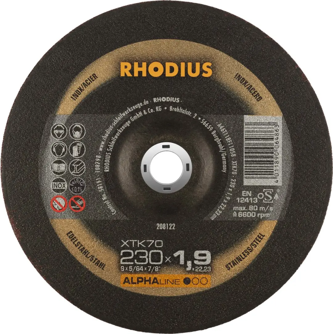 Rhodius A50008 Slijpschijf 230mm Metaal