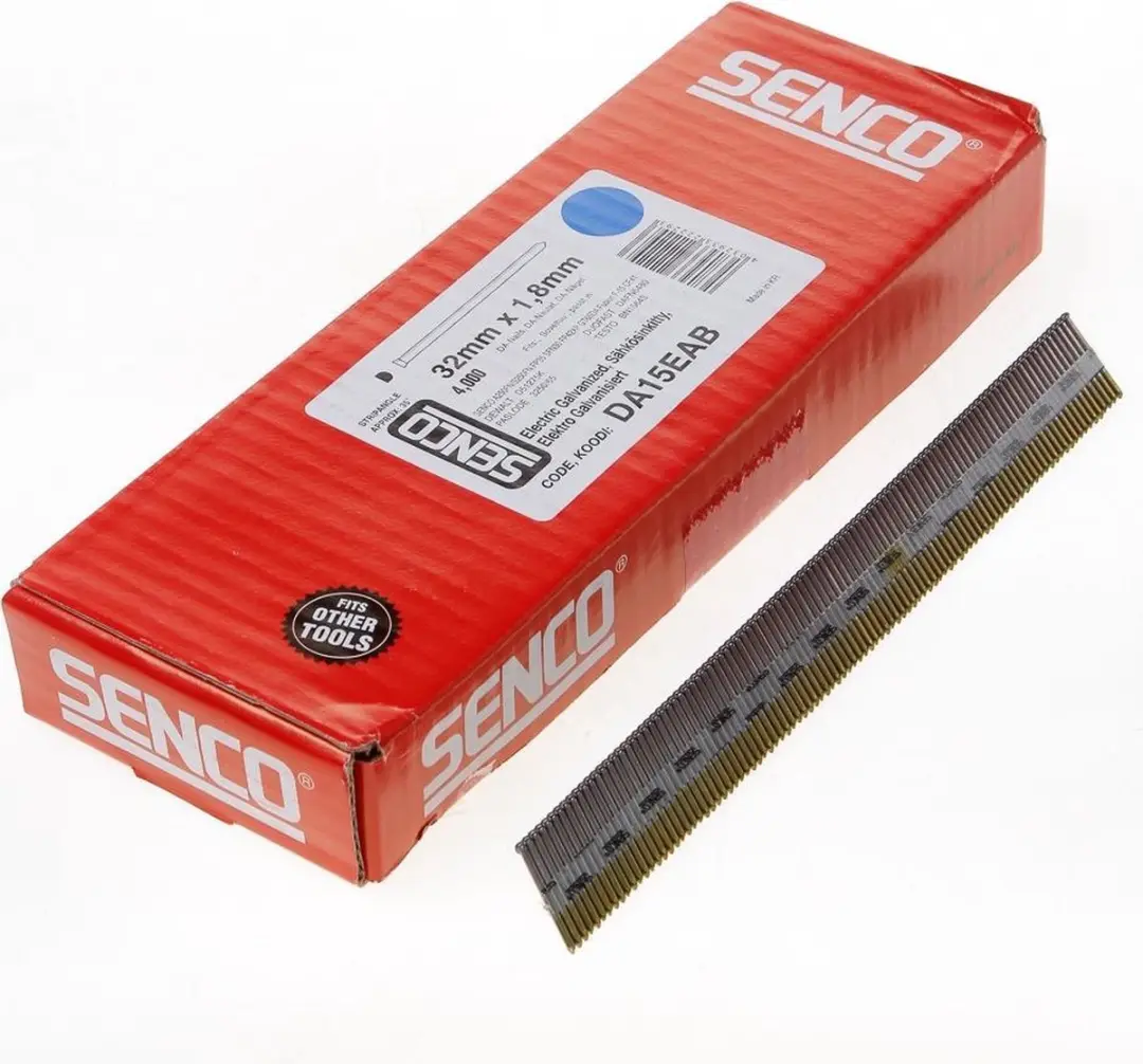 Senco DA15EABN DA-Afwerkspijkers 1,8x32mm - 4000 Stuks