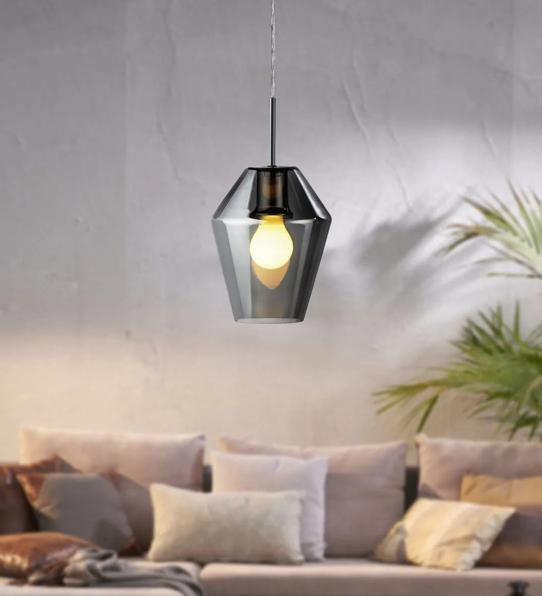 Eglo Murmillo Hanglamp E27 - Grijs