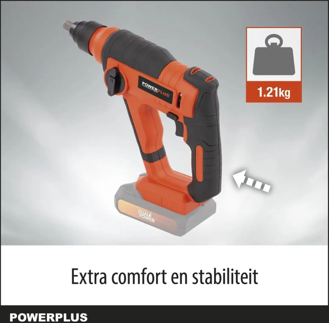 Powerplus POWDP15600 Boorhamer - 13mm Beton