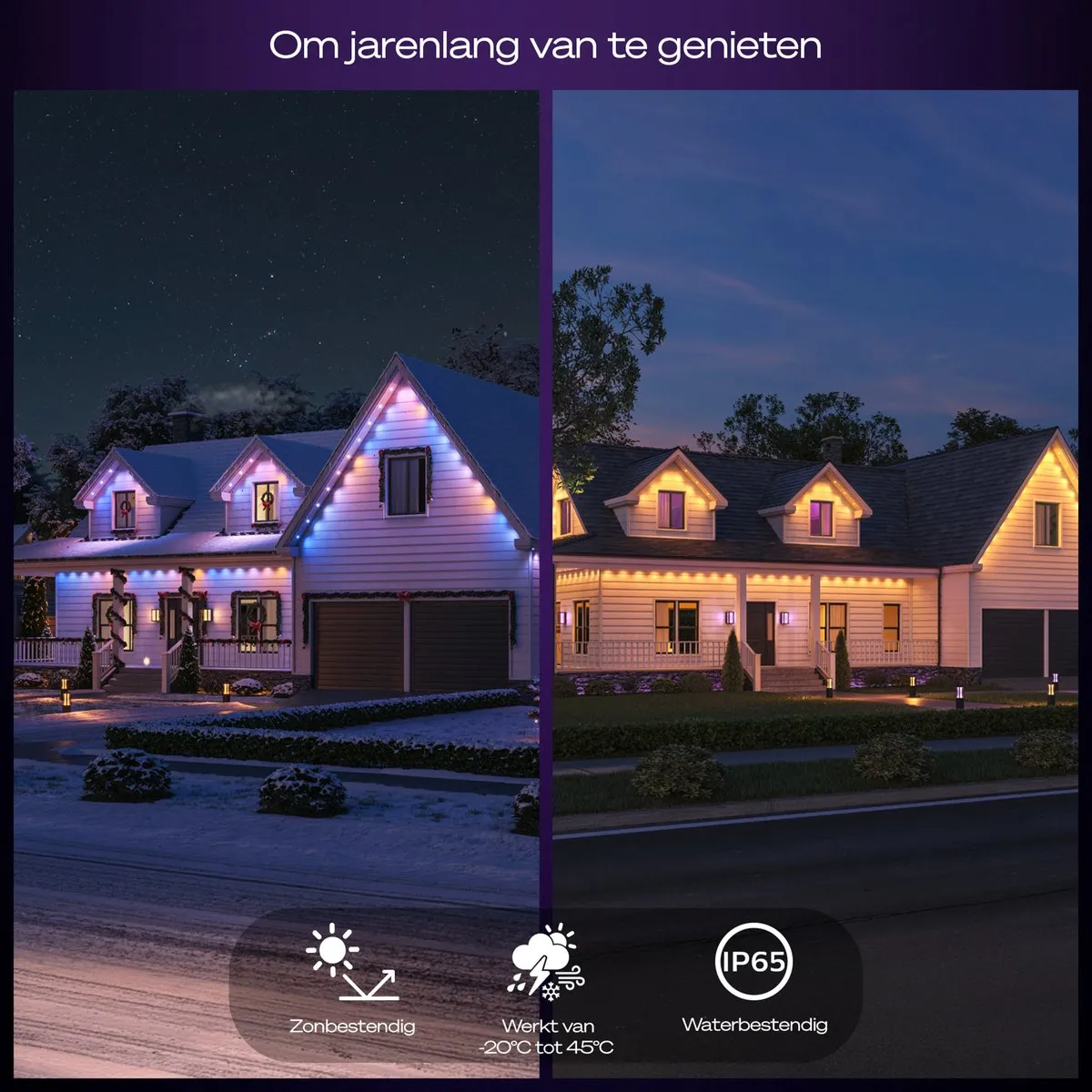 Philips Hue Festavia Permanent Uitbreiding 9m - 16 Lampen