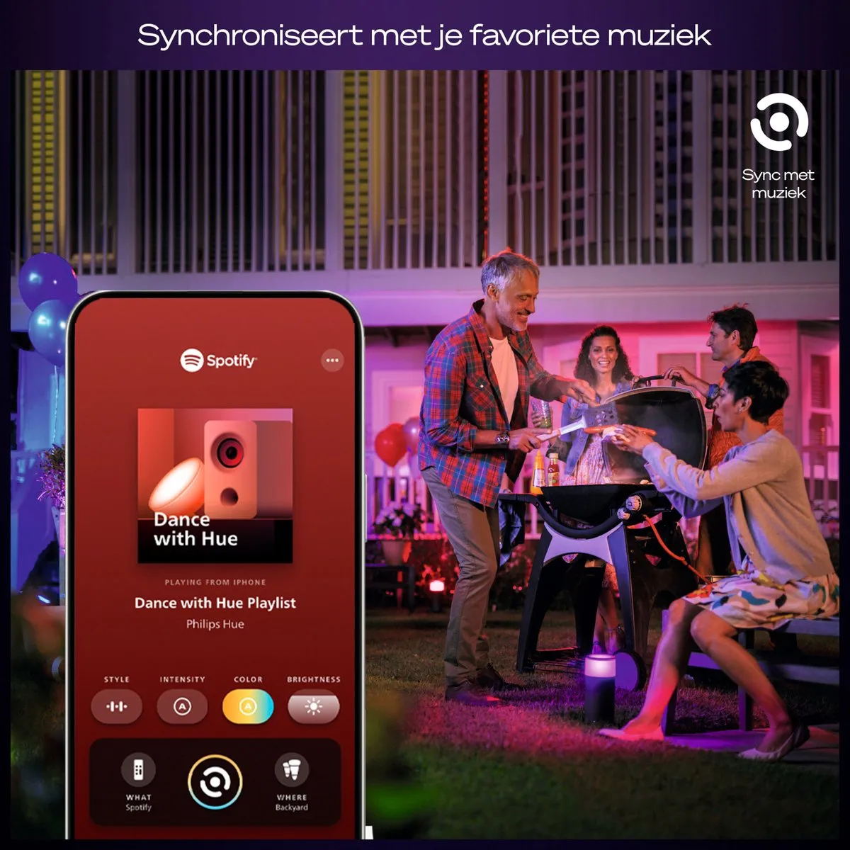 Philips Hue Festavia Permanent Uitbreiding 9m - 16 Lampen