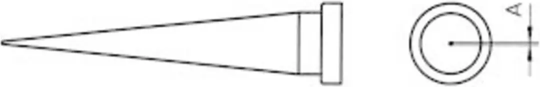 Weller LT-S Soldeerpunt 0.4mm - 00544 406 99