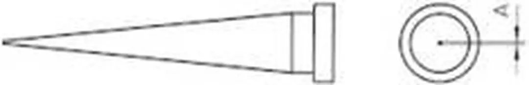 Weller LT-S Soldeerpunt 0.4mm