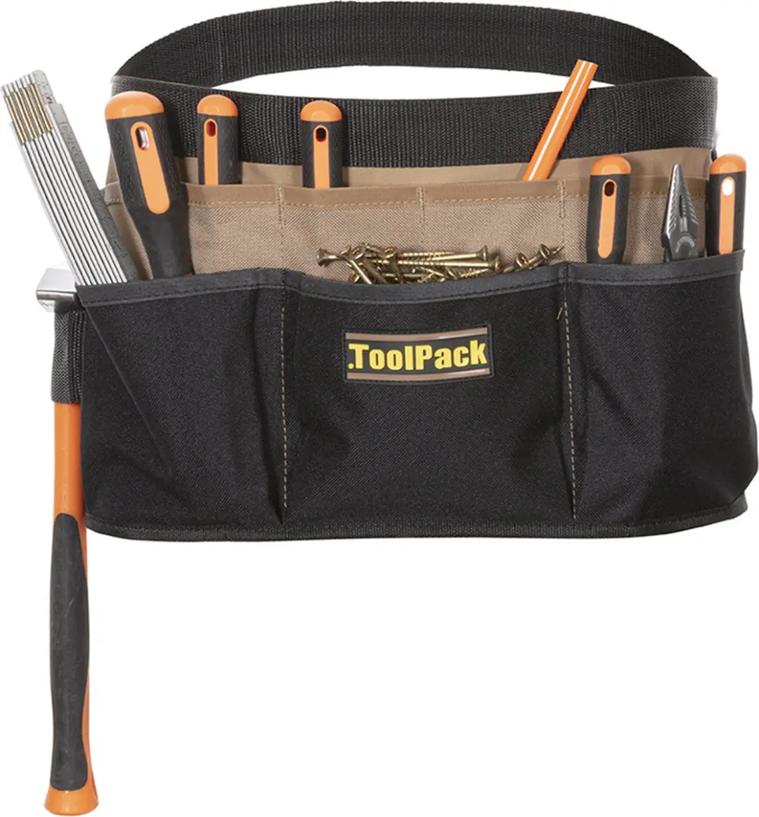 Toolpack Gereedschapsgordel 13 Vakken - Crème
