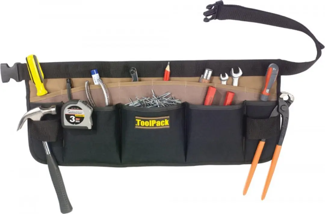 Toolpack Gereedschapsgordel 13 Vakken - Crème