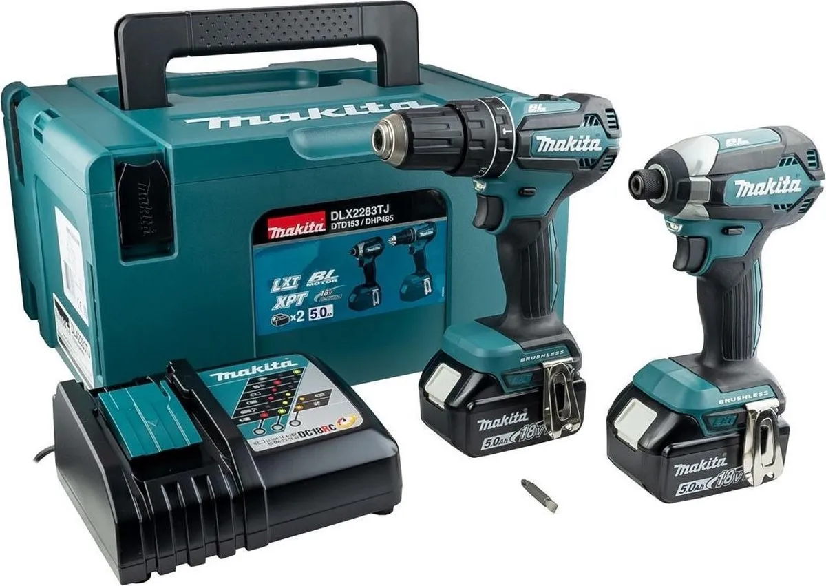 Makita DLX2283TJ Combiset 18V