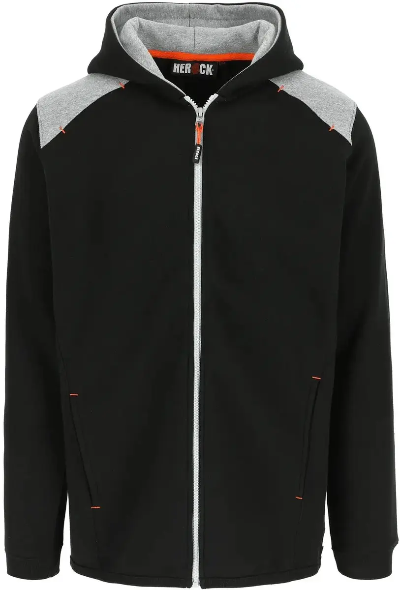Herock Juno Sweater Met Kap 22MSW1301 - S - Zwart