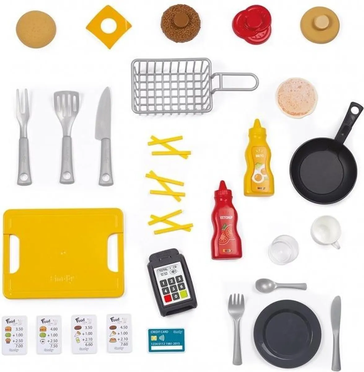 Smoby Food Corner Speelkeuken Grijs