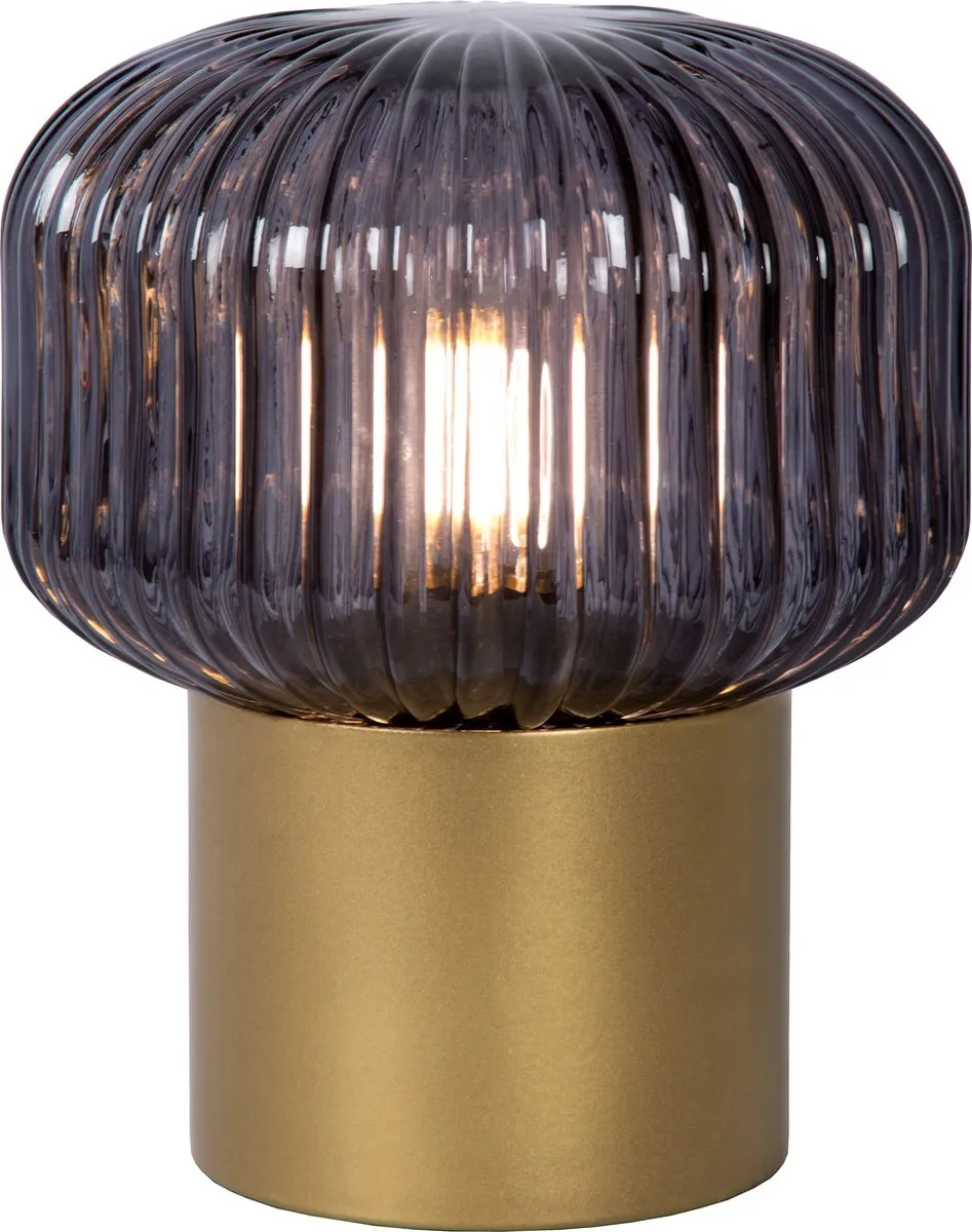 Lucide JANY Tafellamp Ø16cm - Mat Goud/Messing