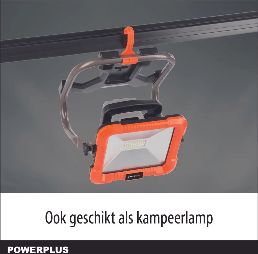 Powerplus POWDP8031 LED Bouwlamp 2700lm - 30x10W