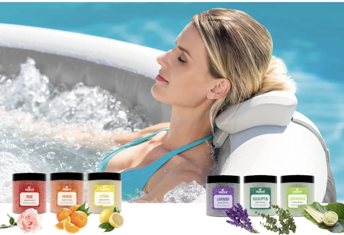 Intex PureSpa Greywood Bubble Deluxe 4p - 196cm 795L - 140 Jets - Antraciet - afbeelding 4 van 4