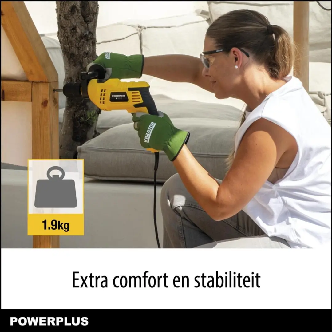 Powerplus POWXBOX008 Klopboormachine 810W - 158 accessoires