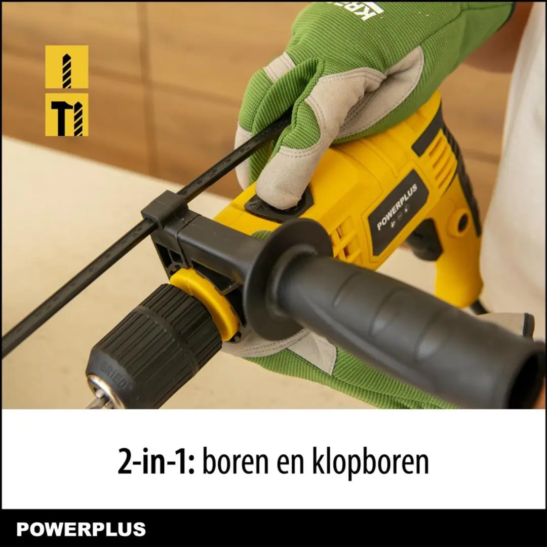 Powerplus POWXBOX008 Klopboormachine 810W - 158 accessoires