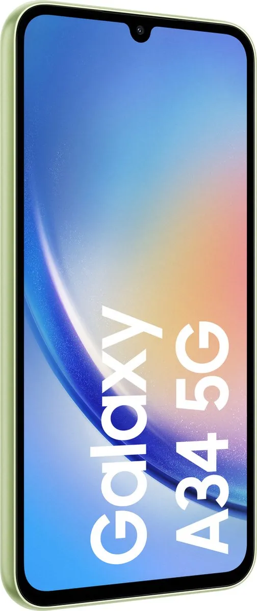 Samsung Galaxy A34 5G SM-A346BLGAEUB - 128GB - Awesome Lime
