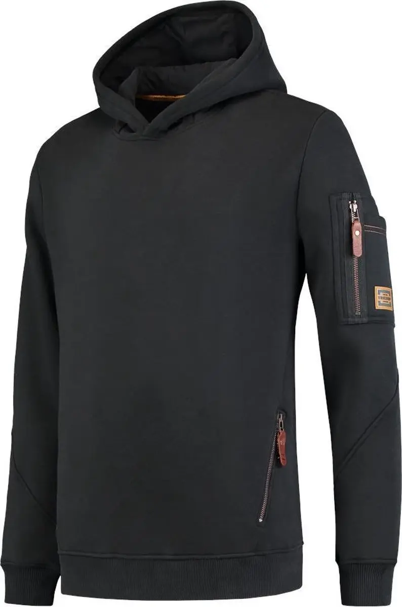 Tricorp 304001 Sweater Premium Capuchon - Zwart L