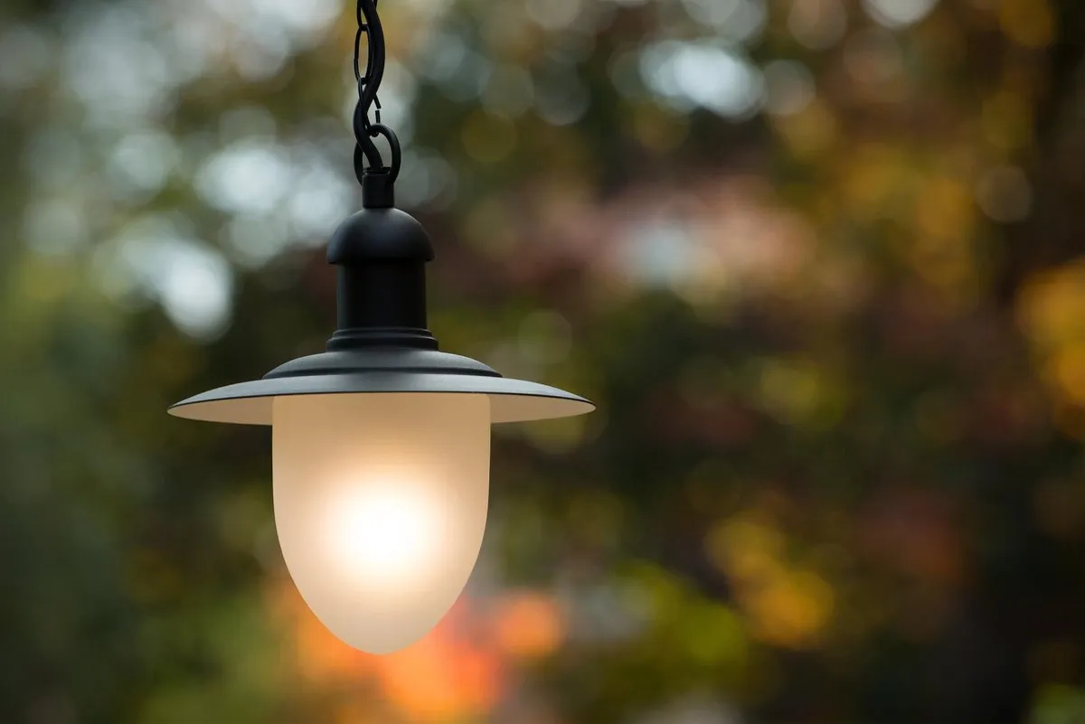 Lucide Aruba Hanglamp Ø25cm - 1xE27 - Zwart