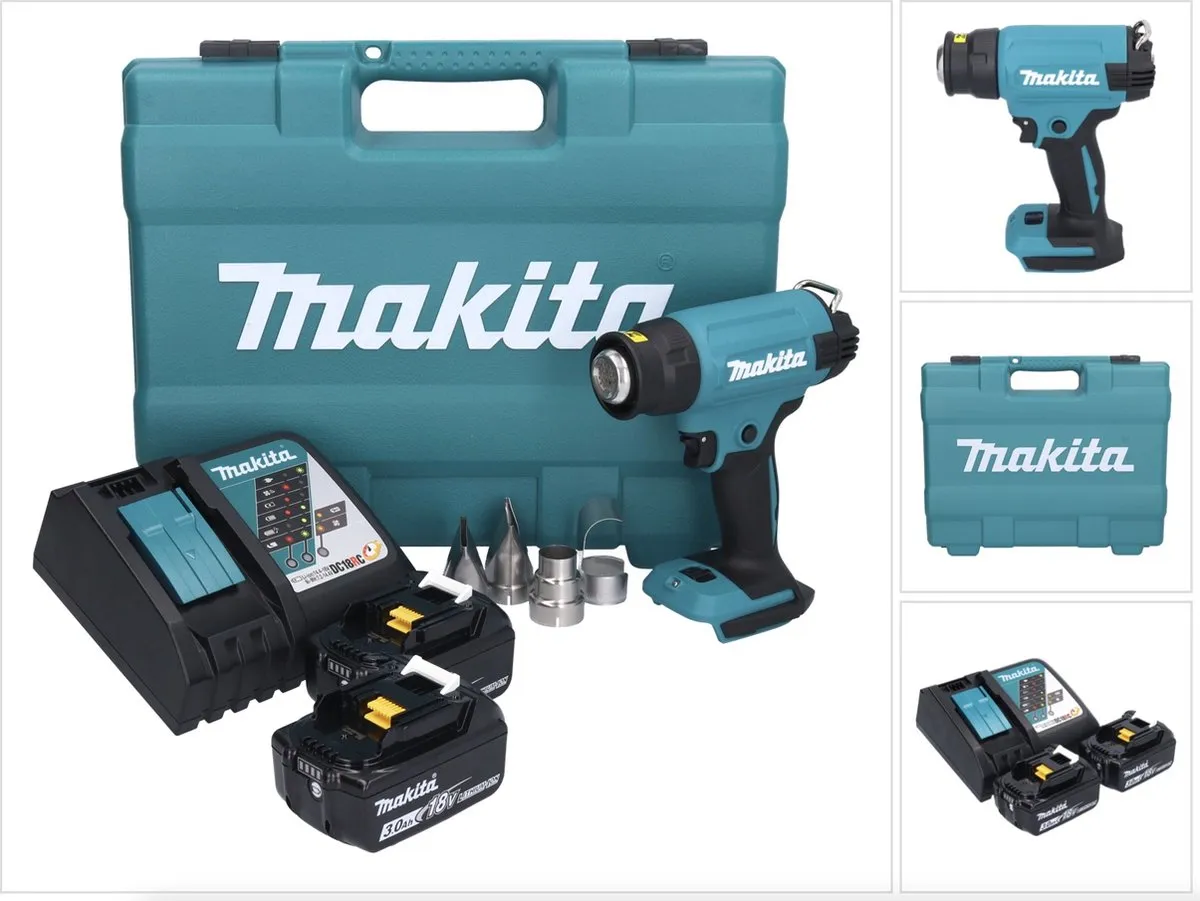 Makita DHG 181 RFK Heetluchtpistool 18V
