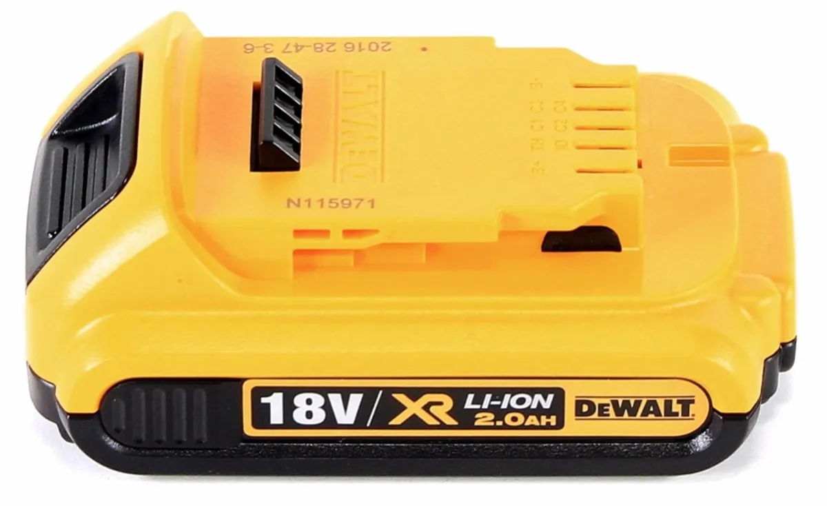 DeWalt DCS 355 NT Accu-Oscillator Multitool 18V - 2,0Ah - 9 Stuks - afbeelding 5 van 5