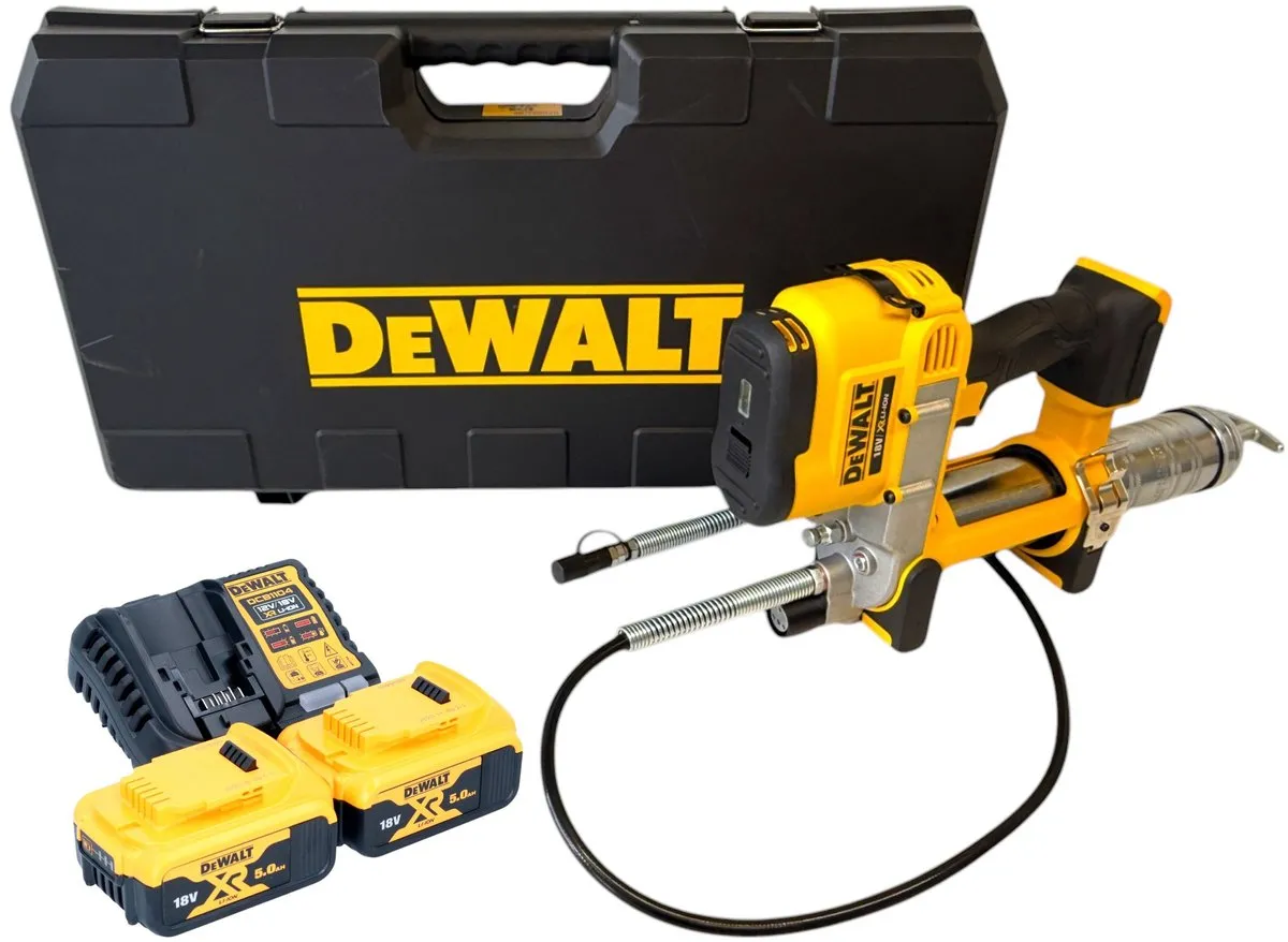 DeWalt DCGG571P2K Accusmeerpistool 18V
