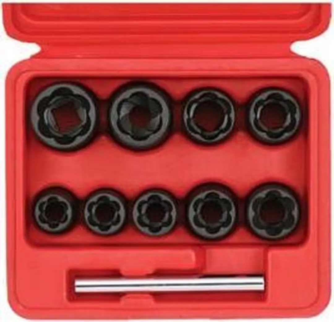 SONIC 10-delige Set 3/8 Spiraaldoppen