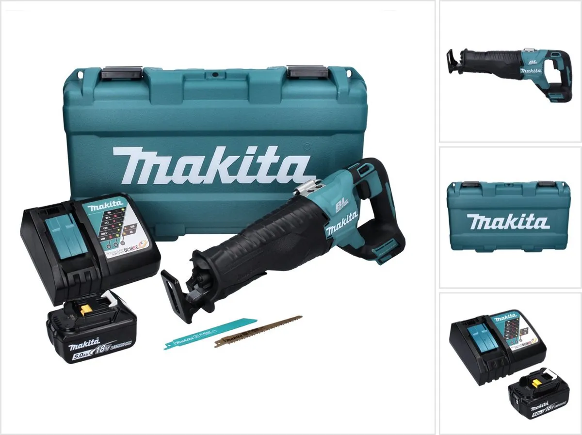 Makita DJR 187 RT1K Reciprozaag 18V
