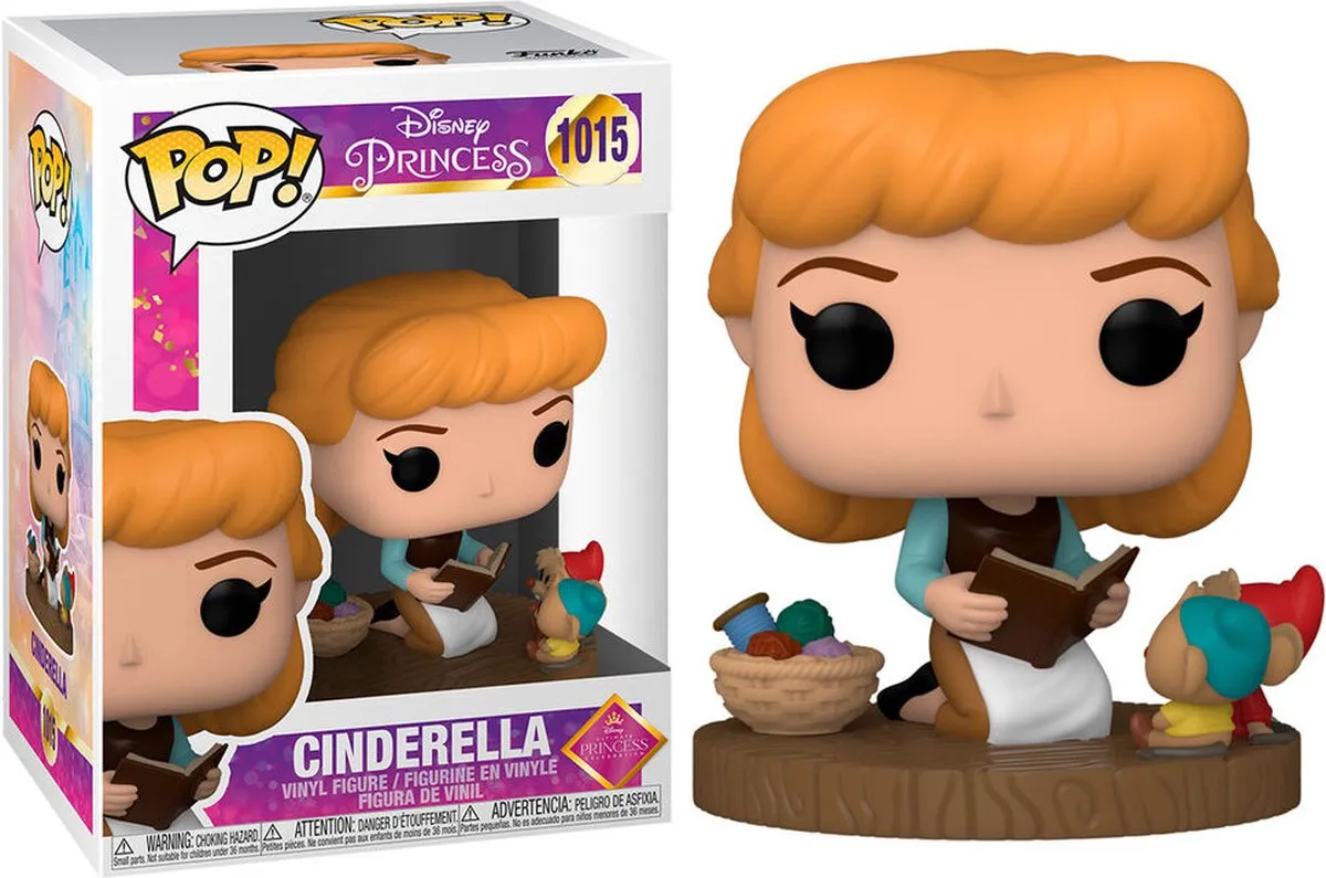 Funko Disney Ultimate Princess POP! Cinderella Verzamelfiguur - 9cm - Multicolor