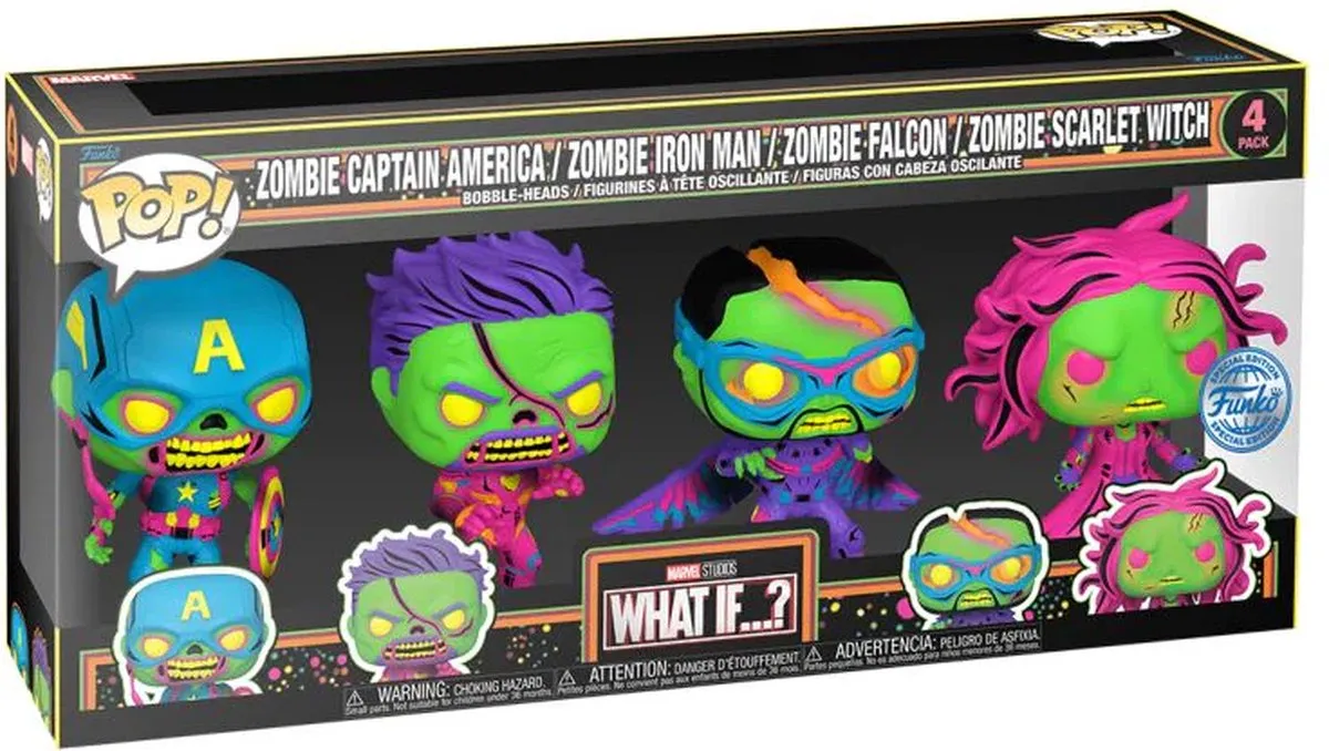 Funko Pop Marvel What If 4-Pack