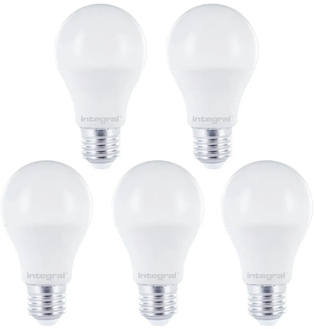 Integral E27 LED A60 7W 806lm 5000K