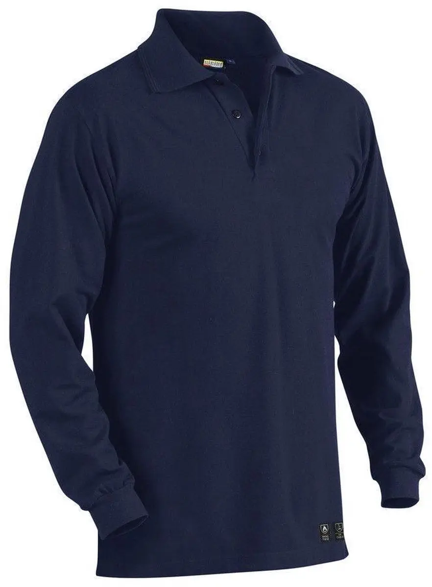 Blåkläder Vlamvertragende Polo Piqué 3374-1726 - Marineblauw L