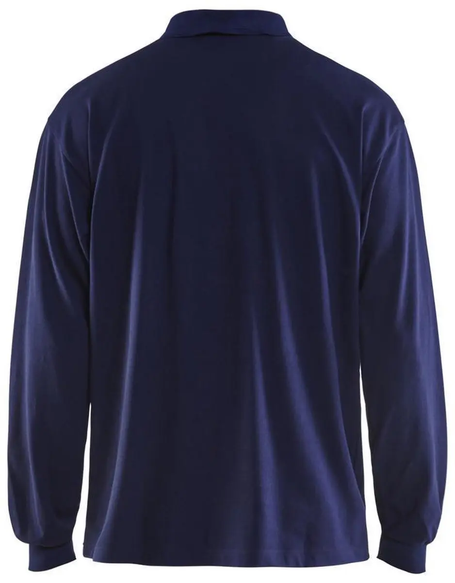 Blåkläder Vlamvertragende Polo Piqué 3374-1726 - Marineblauw L