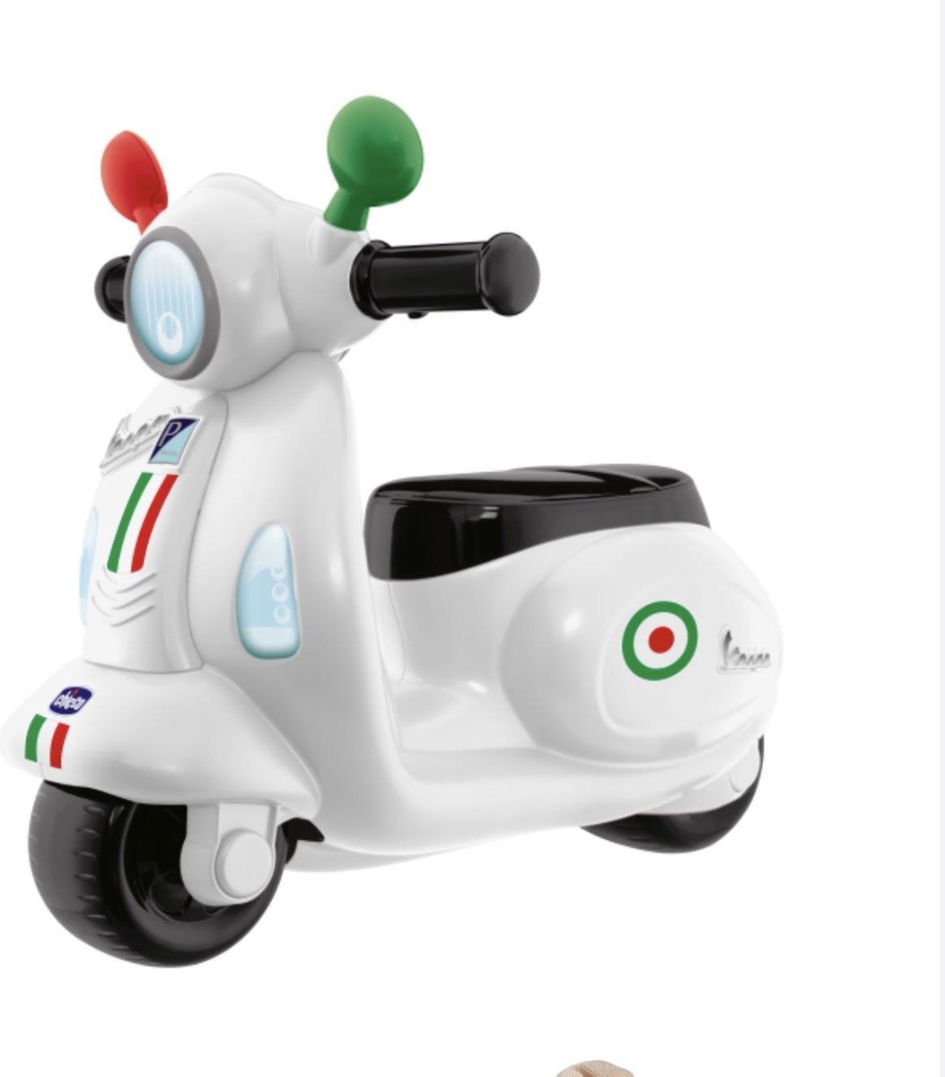 Chicco Loopwagen Vespa Primavera Italy Junior 55 X 45 Cm Wit