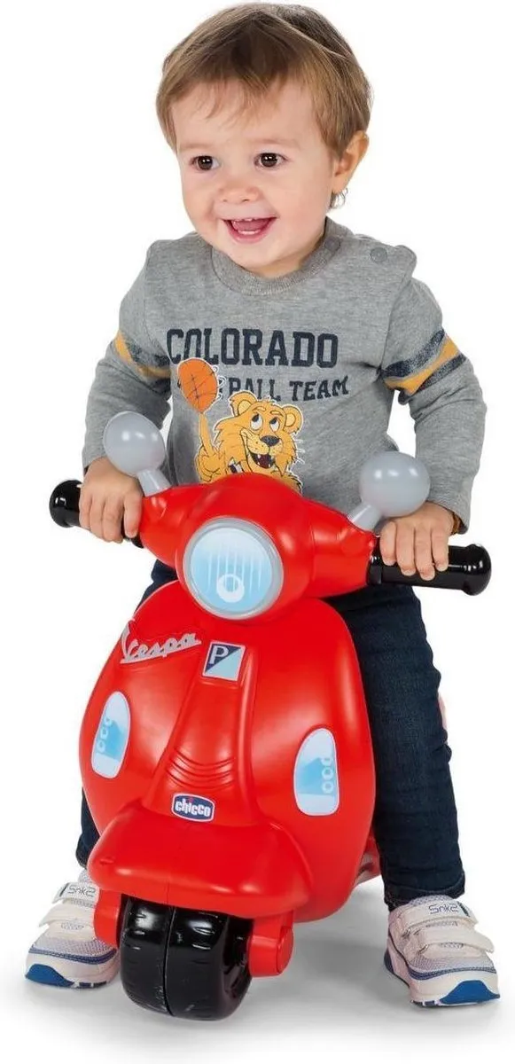 Chicco Loopwagen Vespa Primavera Italy Junior 55x45cm - Wit