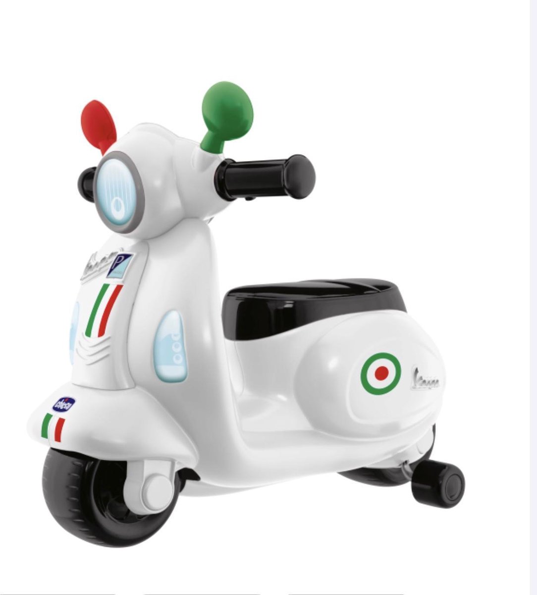 Chicco Loopwagen Vespa Primavera Italy Junior 55 X 45 Cm Wit