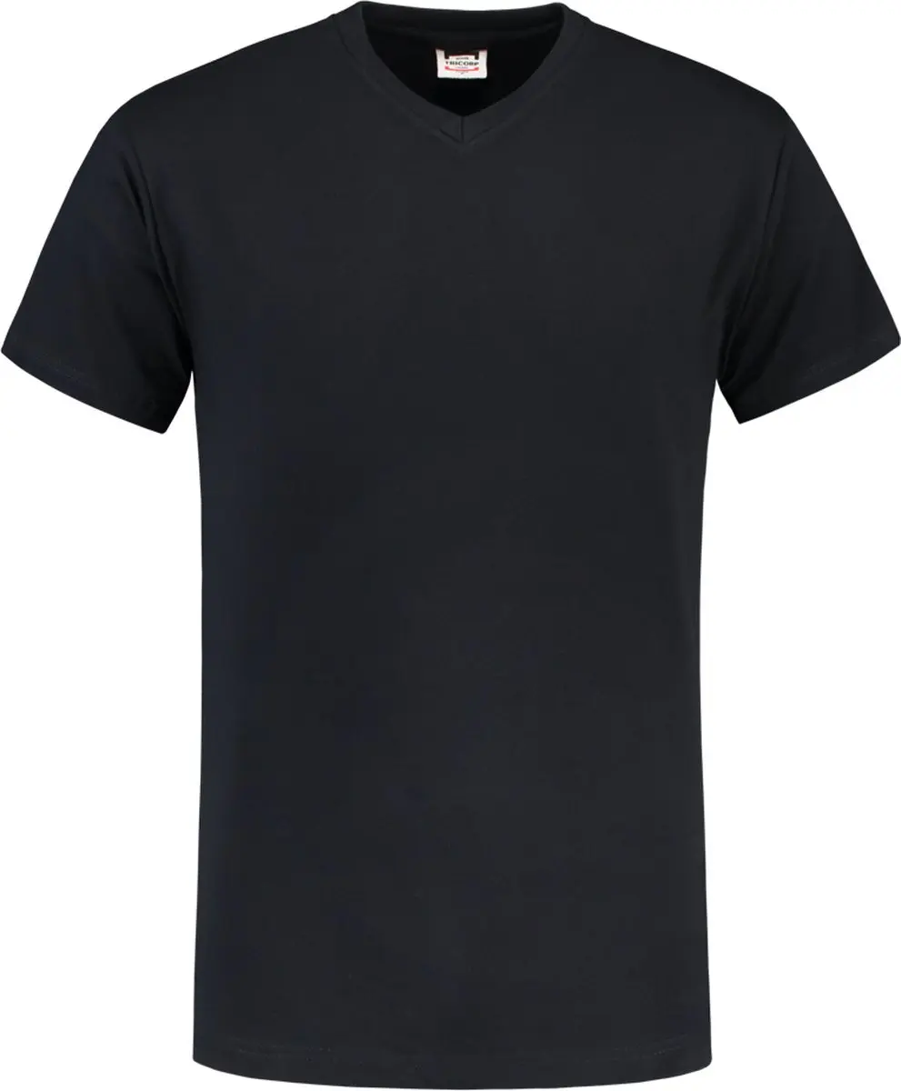 Tricorp T-shirt V-hals 101007 - Navy - XL