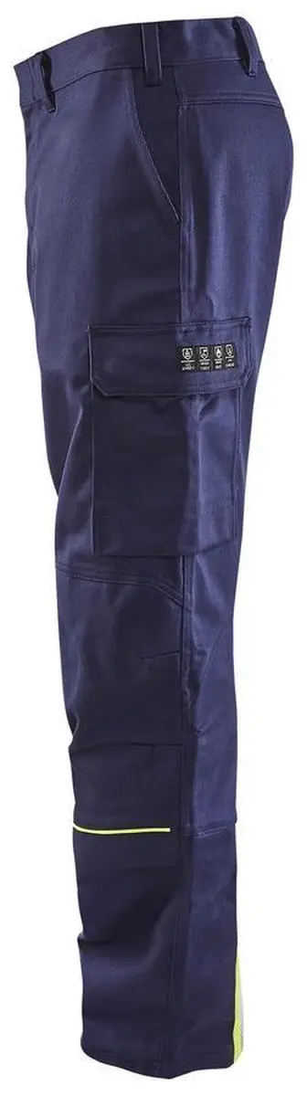 Blåkläder Lasbroek 1701-1501 - 60 Marine/High Vis Geel