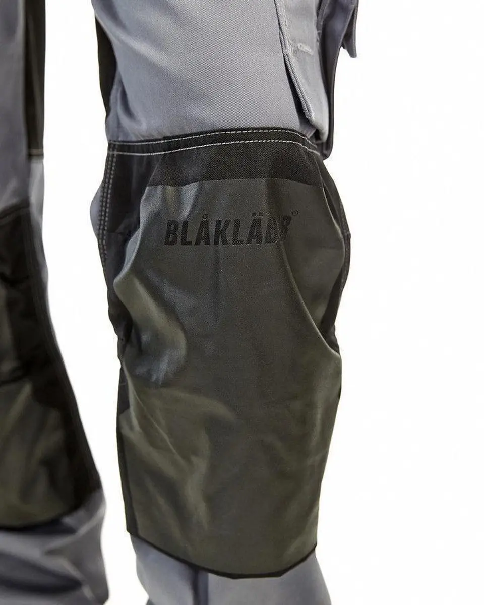 Blåkläder Vloerleggersbroek 1505-1860 - 46 Grijs/Zwart