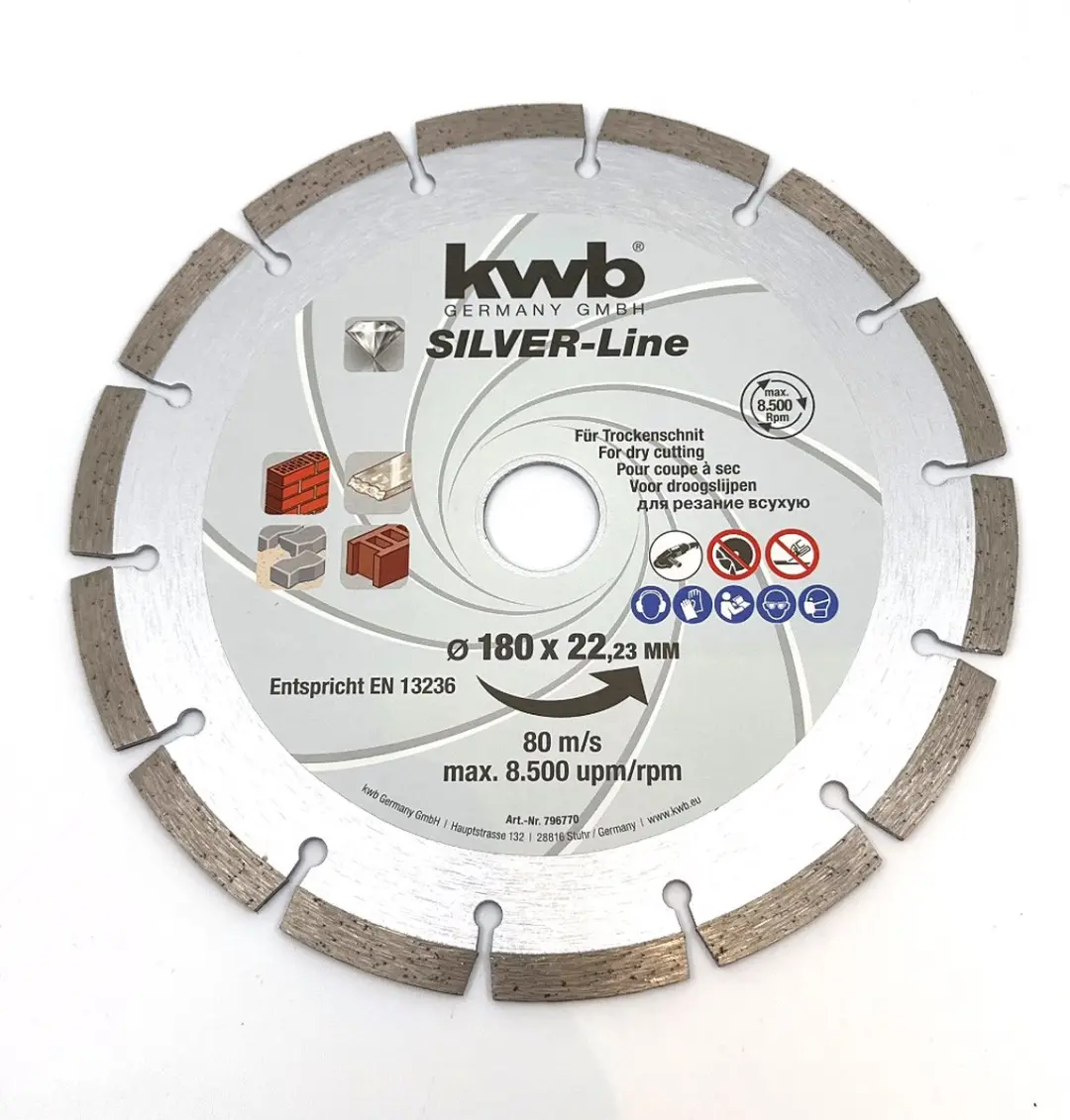 KWB Kraftixx Diamantschijf 180mm