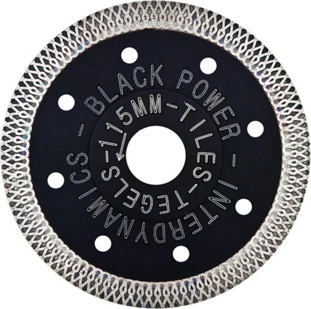 InterDynamics Blackpower Diamantzaagblad 125x22,23mm - Natuursteen