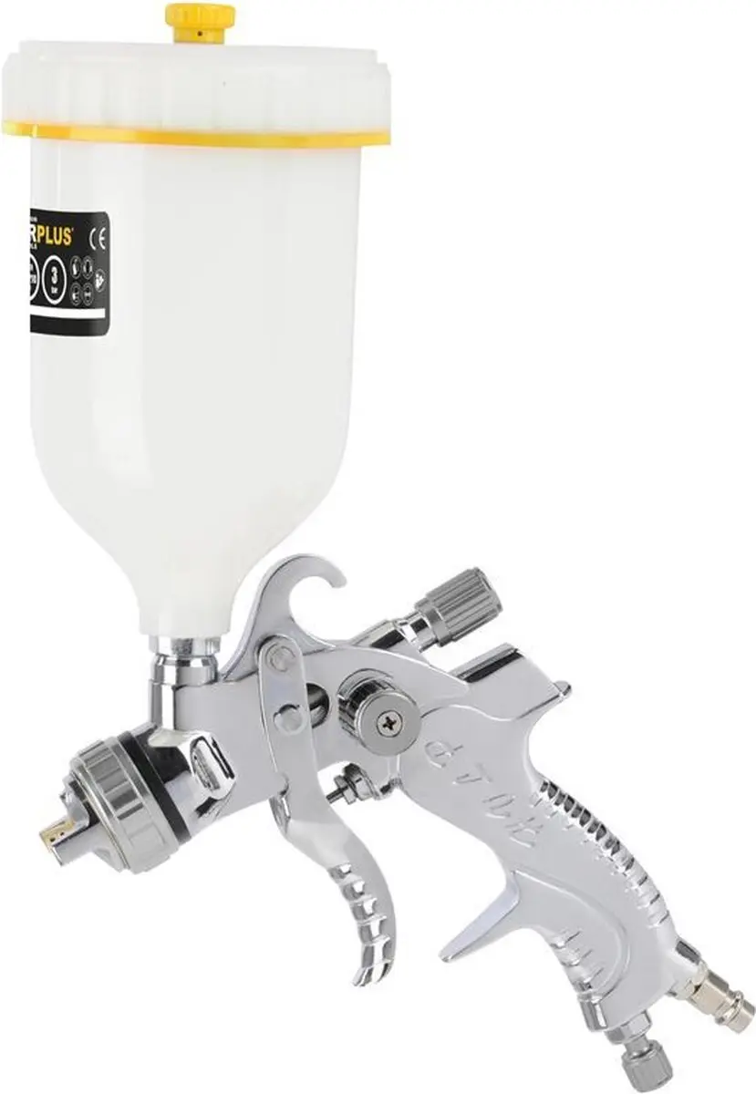 Powerplus POWAIR0109 Pneumatisch Verfpistool HVLP - 600ml - Spuitbreedte 160-210mm