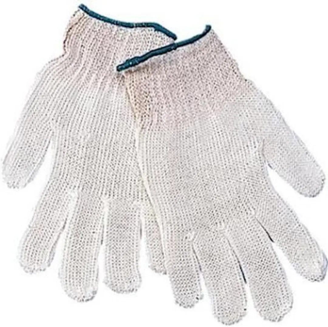 Oxxa Interlock Werknit Handschoenen Maat 9 - 12 Stuks - Wit