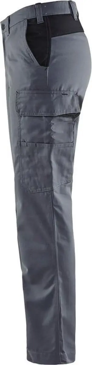 Blåkläder Dames Werkbroek Industrie 7104-1800 - Grijs/Zwart